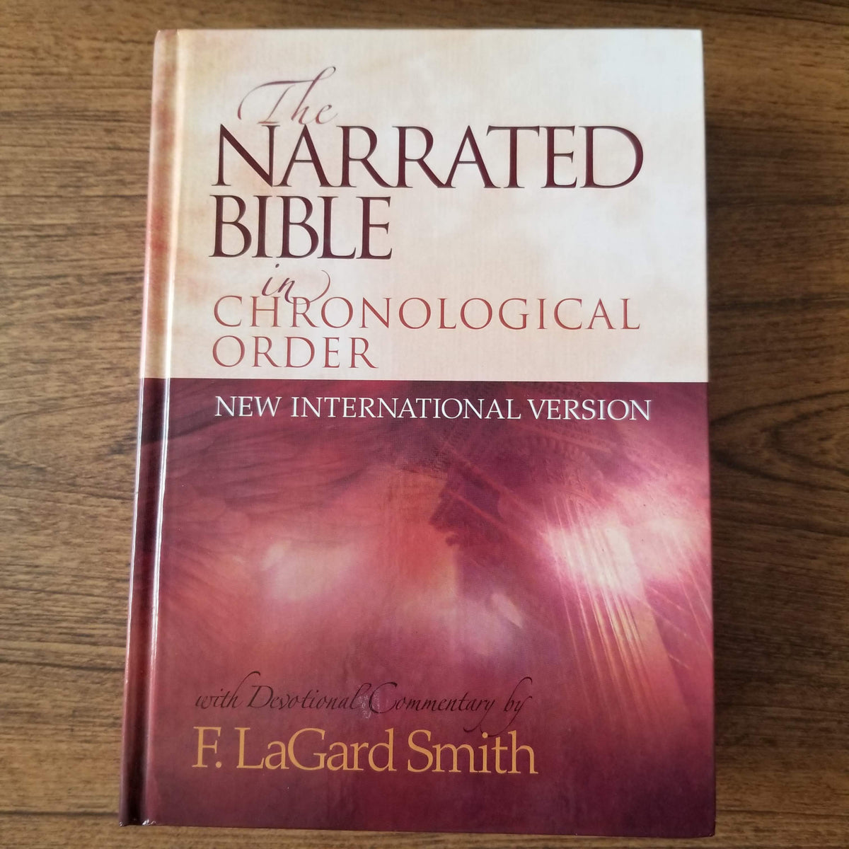 The Narrated Bible in Chronological Order (NIV) by Harvest House Publi