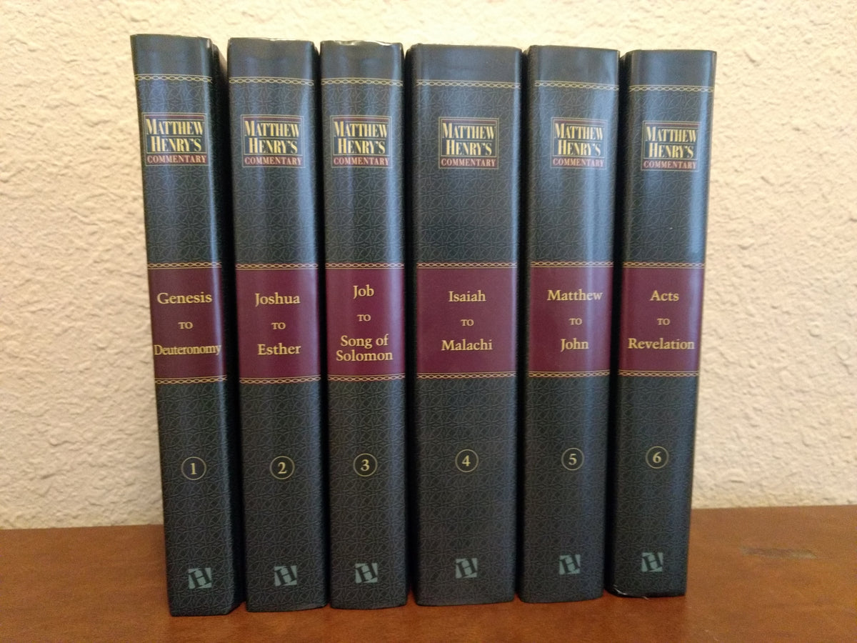 Matthew Henry's Commentary on the Whole Bible, New Modern