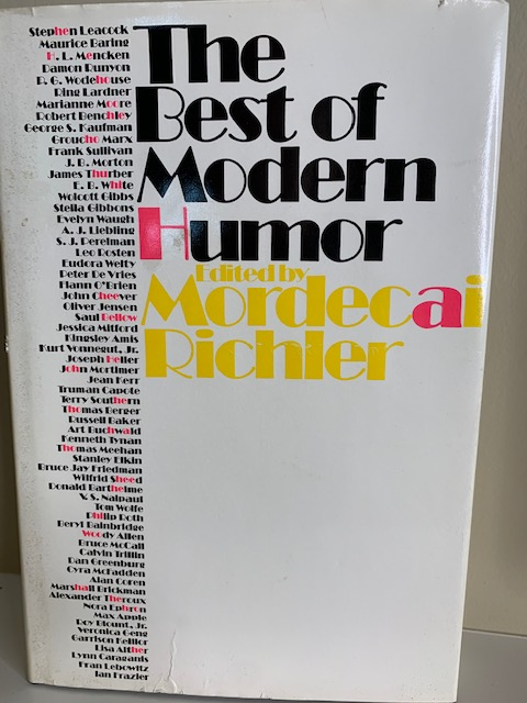 The Best of Modern Humor, edited by Mordecai Richler