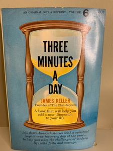 Three minutes a Day, by James Keller