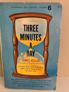 Three Minutes a Day, by James Keller