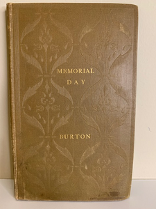 Memorial Day and Other Poems, by Richard Burton