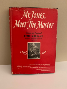 Mr. Jones, Meet the Master, by Peter Marshall