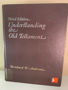 Understanding the Old Testament, Banhard W. Anderson