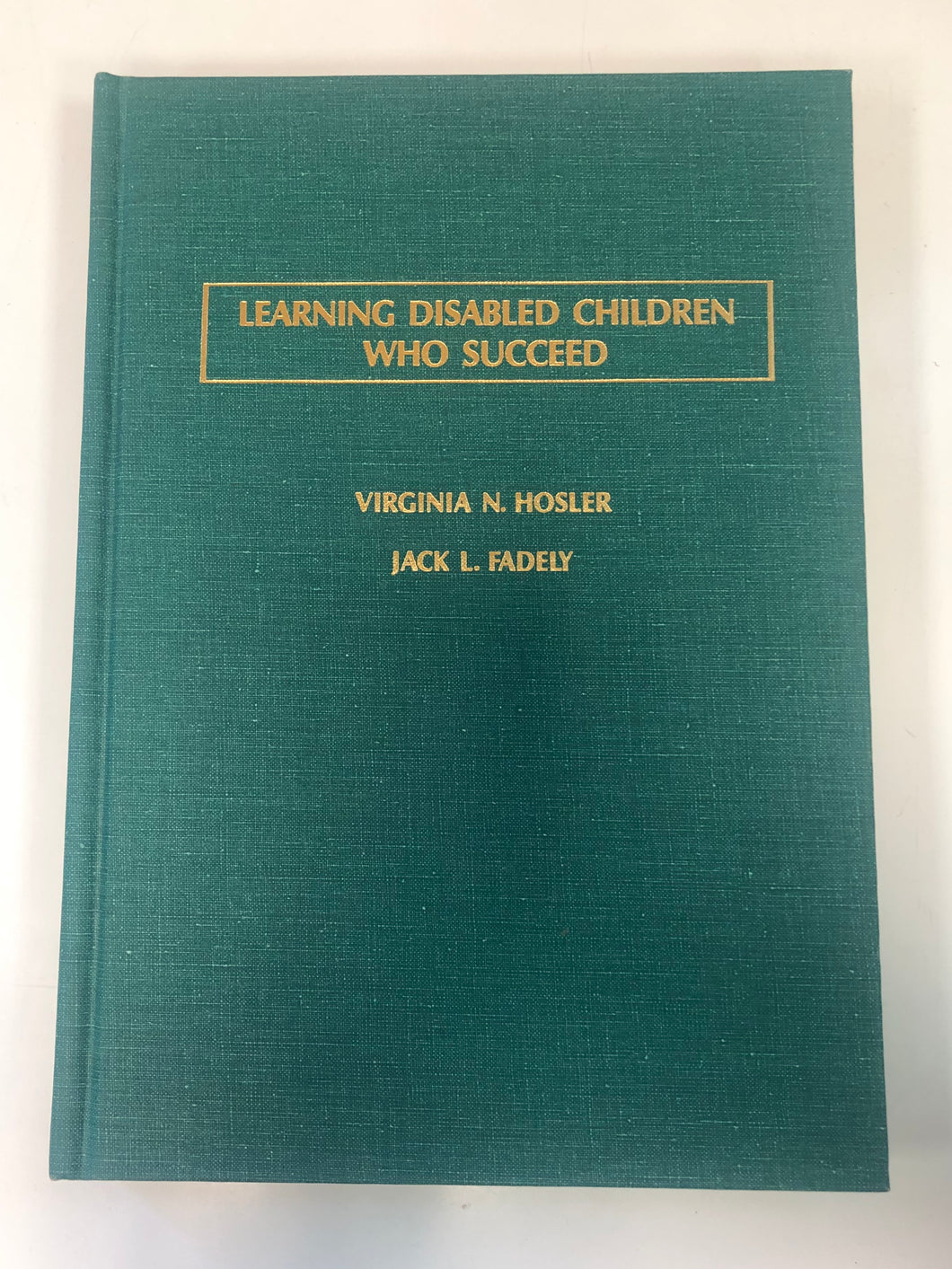Learning Disabled Children Who Succeed by Virginia N. Hosler and Jack L. Fadely