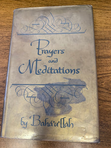 Prayers and Meditations by Baha'u'llah