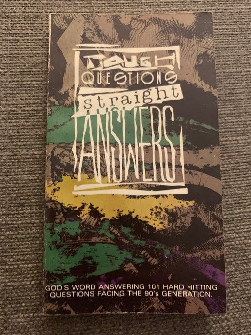 Tough Questions Straight Answers by Michael Pink