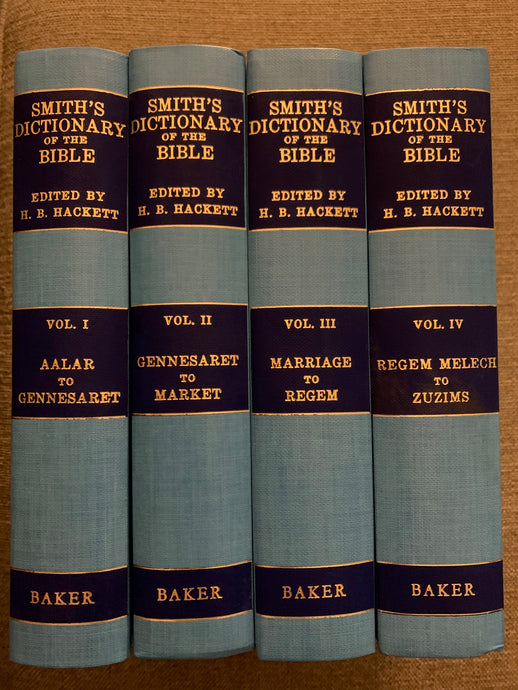Dr. William Smith's Dictionary of the Bible by William Smith