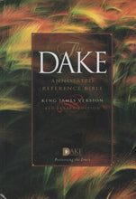 Load image into Gallery viewer, The Dake Annotated Reference Bible (KJV, red letter edition) by Finnis Jennings Dake