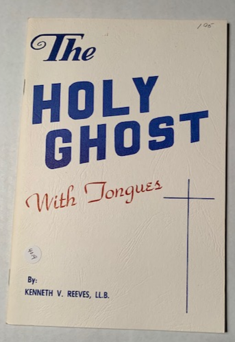 The Holy Ghost, by Kenneth Reeves