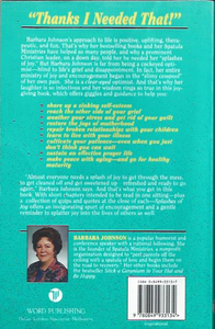 Splashes of Joy in the Cesspools of Life by Barbara Johnson
