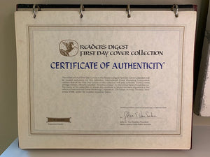 Reader's Digest First Day Cover Collection